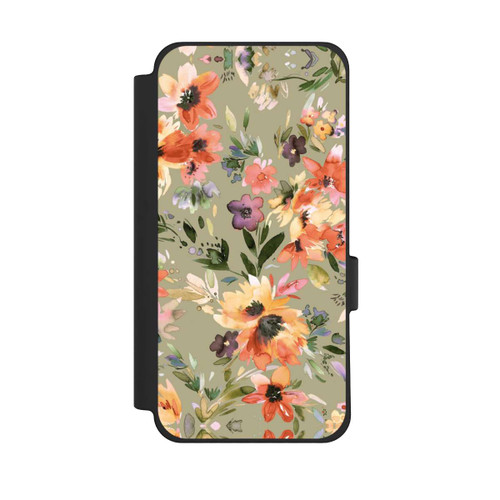 Google Pixel 10 Pro XL NIVOflip Fleurs tropicales picturales vert sauge