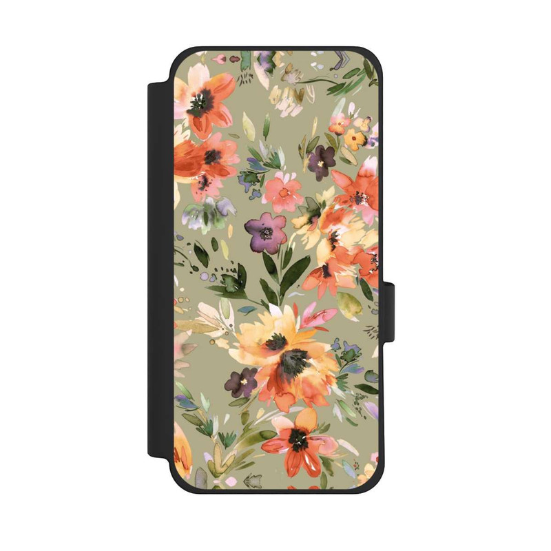 Pixel 10 Pro XL NIVOflip Malerische tropische Blumen Salbeigrün