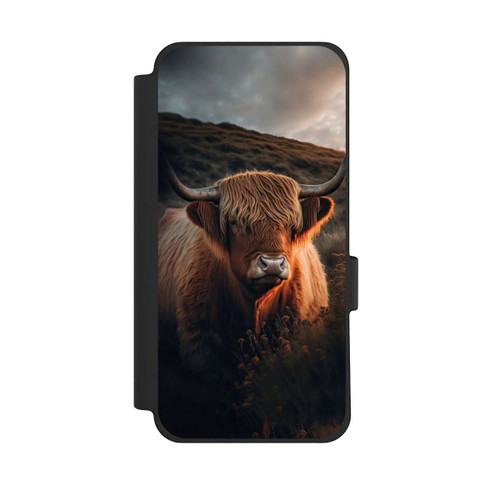 Google Pixel 10 Pro XL NIVOflip Vache Highland avec de grandes cornes avec IA