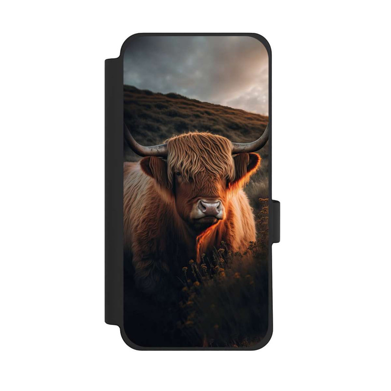 Pixel 10 Pro XL NIVOflip Vache Highland avec de grandes cornes avec IA
