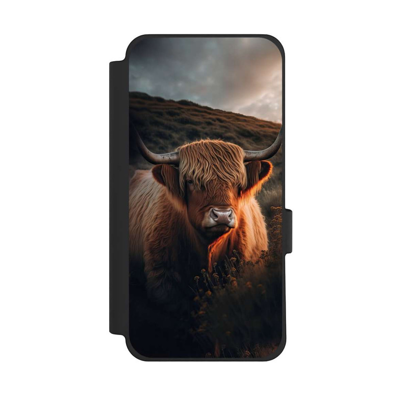Pixel 10 Pro XL NIVOflip Hochland Rind mit großen Hörnern mit KI