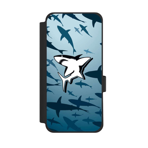 Google Pixel 10 Pro XL NIVOflip Haie Muster Blau