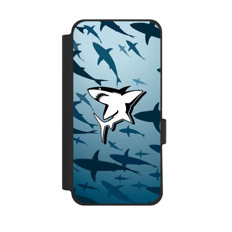 Pixel 10 Pro XL NIVOflip Haie Muster Blau