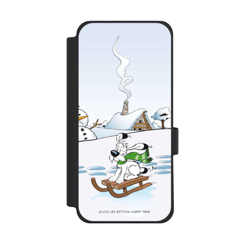 Google Pixel 10 Pro XL NIVOflip Idefix rides a sleigh