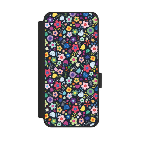 Google Pixel 10 Pro XL NIVOflip Psychedelic Flowers Multi Black