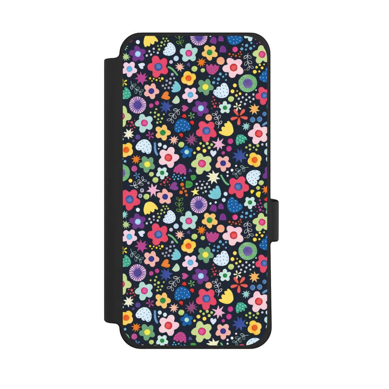 Pixel 10 Pro XL NIVOflip Psychedelic Flowers Multi Black