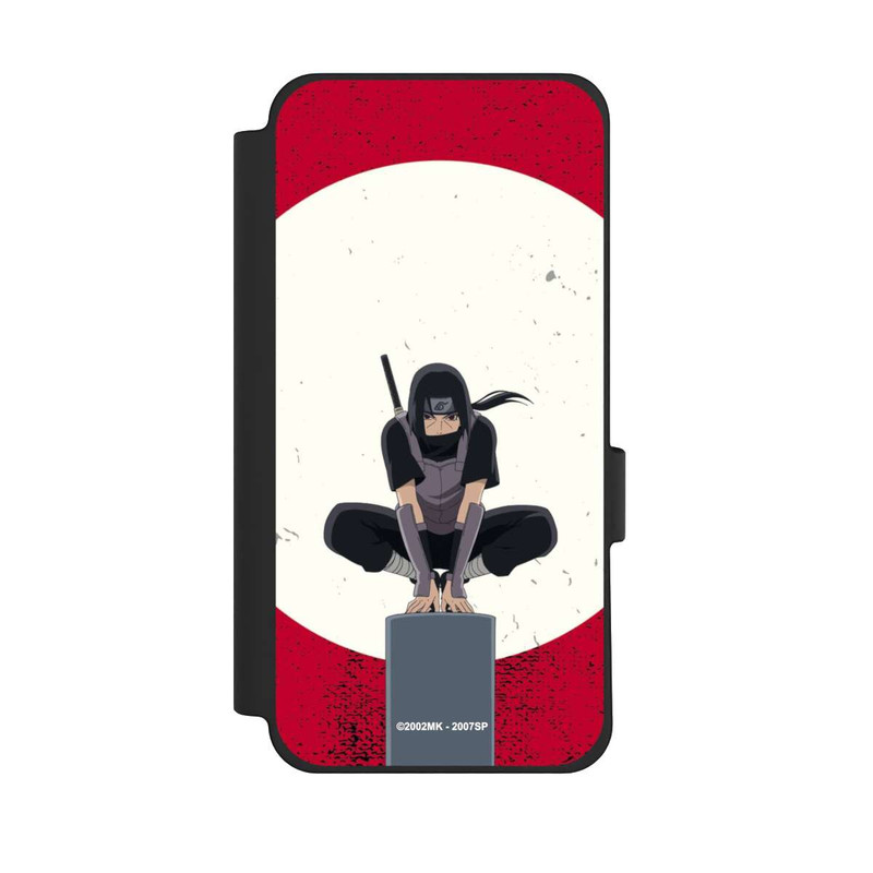 Pixel 10 Pro XL NIVOflip Symbole Itachi Uchiha fond rouge