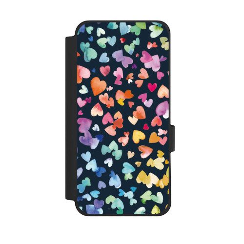 Google Pixel 10 Pro XL NIVOflip Coeurs de la Saint-Valentin noirs