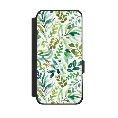 Google Pixel 10 Pro XL NIVOflip Aquarelle Palmes Feuilles Botanique Vert