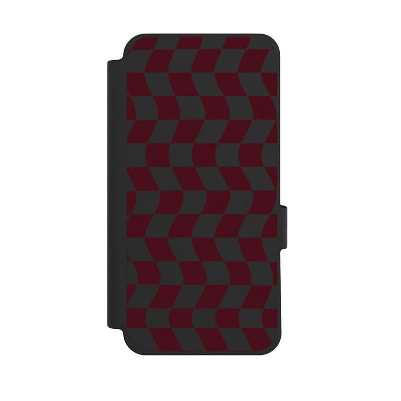 Pixel 10 Pro XL NIVOflip Karo Weinrot