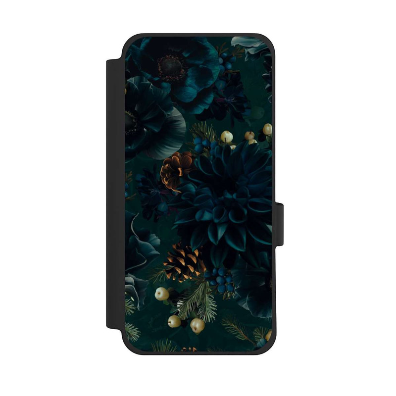 Pixel 10 Pro XL NIVOflip Motif de fleurs vert et bleu