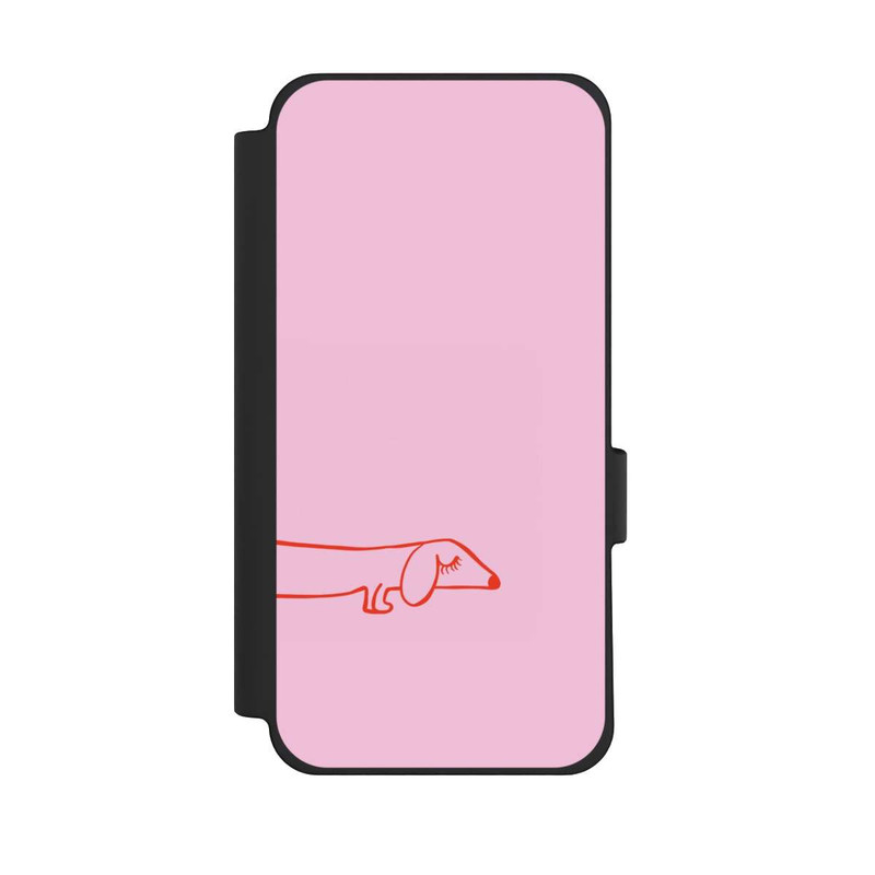 Pixel 10 Pro XL NIVOflip Dachshund Illustration Pink