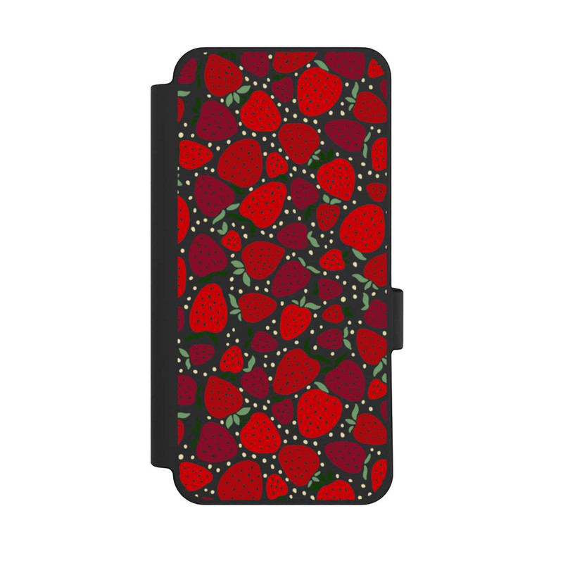 Pixel 10 Pro XL NIVOflip Strawberry Pattern Comic Transparent