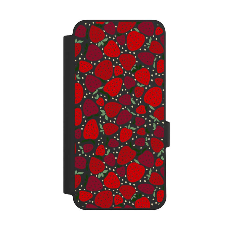 Pixel 10 Pro XL NIVOflip Strawberry Pattern Comic Transparent
