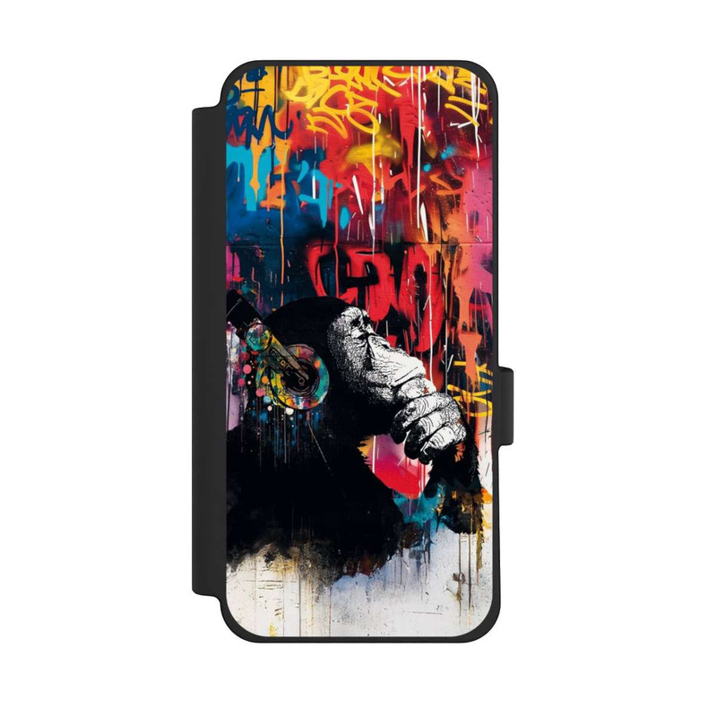 Pixel 10 Pro XL NIVOflip Affe Stereo Kopfhörer Graffiti Street Art Blau