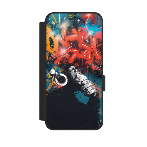 Google Pixel 10 Pro XL NIVOflip Affe Stereo Kopfhörer Graffiti Street Art