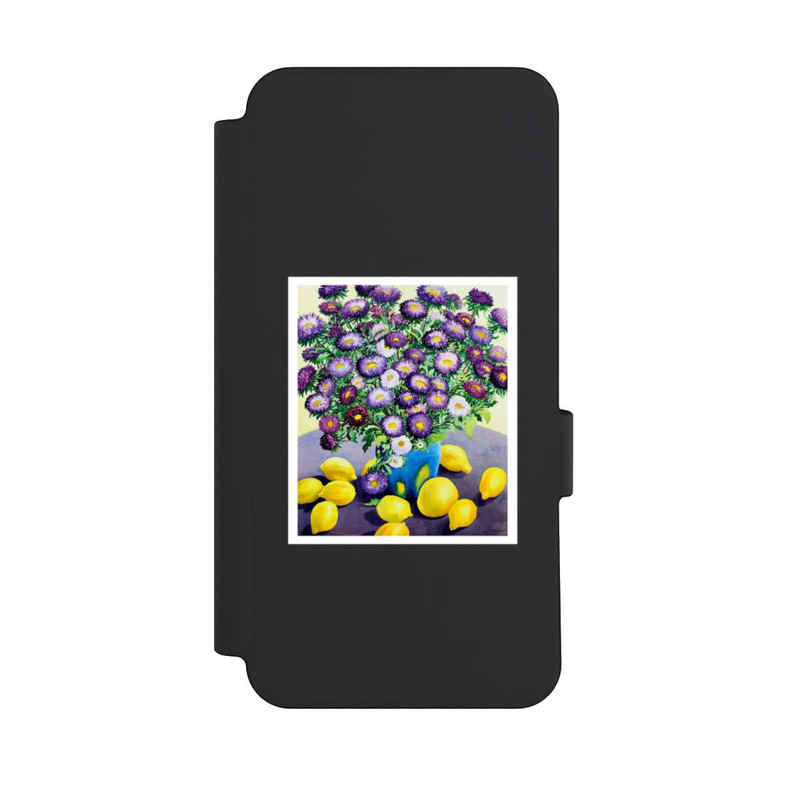 Pixel 10 Pro XL NIVOflip Purple Asters and Lemons by Christopher Ryland