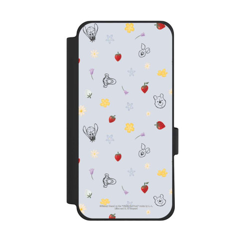 Google Pixel 10 Pro XL NIVOflip Winnie Puuh und Freunde Erdbeer Muster Blau