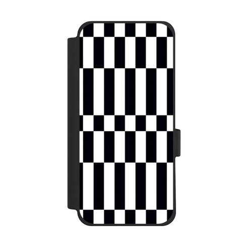 Google Pixel 10 Pro XL NIVOflip Checked Abstract Bold Black and White Color Block