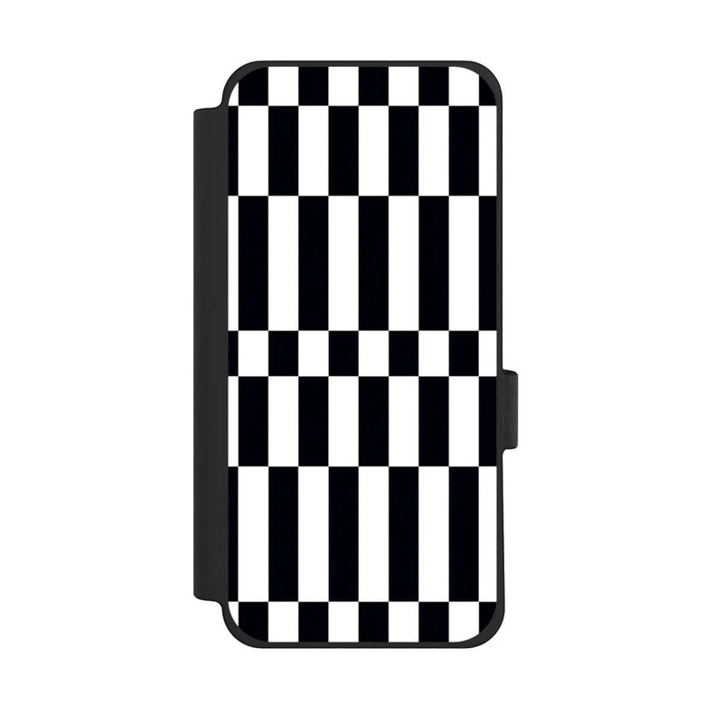 Pixel 10 Pro XL NIVOflip Checked Abstract Bold Black and White Color Block