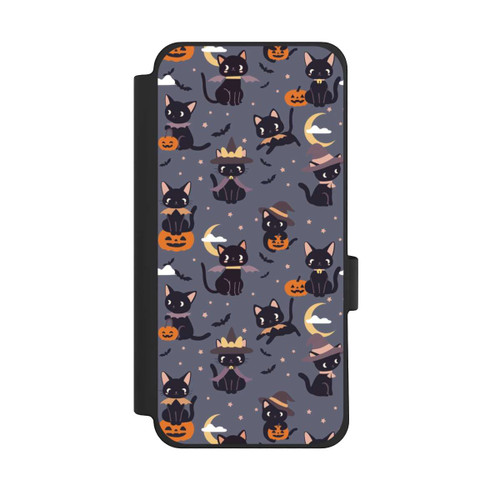 Google Pixel 10 Pro XL NIVOflip Cute Halloween Witch Cats and Pumpkins