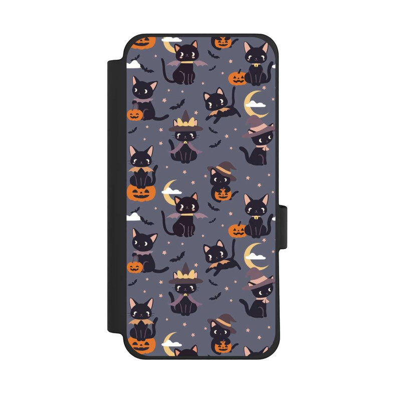 Pixel 10 Pro XL NIVOflip Cute Halloween Witch Cats and Pumpkins