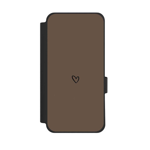Google Pixel 10 Pro XL NIVOflip Herz Minimalistisch Braun