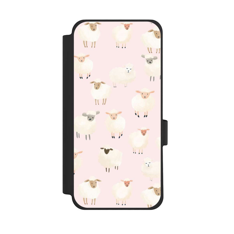 Pixel 10 Pro XL NIVOflip Motif mouton rose clair avec IA