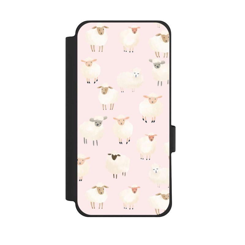 Pixel 10 Pro XL NIVOflip Motif mouton rose clair avec IA