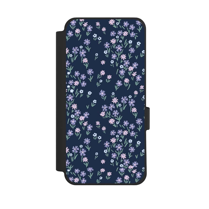 Pixel 10 Pro XL NIVOflip Thème Floral Bleu Foncé