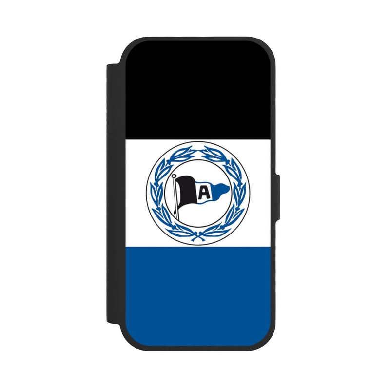iPhone 17 NIVOflip Arminia Bielefeld schwarz weiss blau