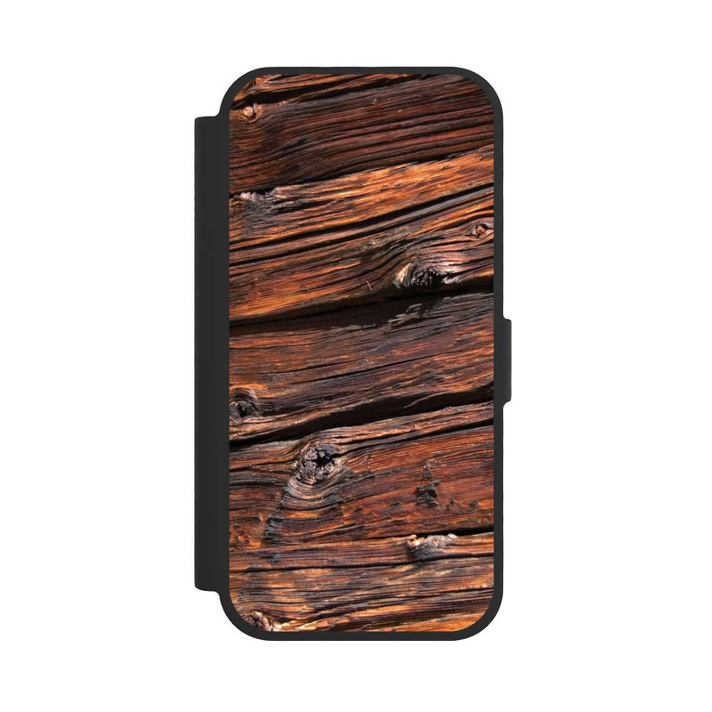 iPhone 17 NIVOflip Verwitterte Holzplanken