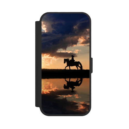 Apple iPhone 17 NIVOflip Ausritt im Sonnenuntergang
