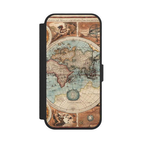 Apple iPhone 17 NIVOflip Vintage Weltkarte