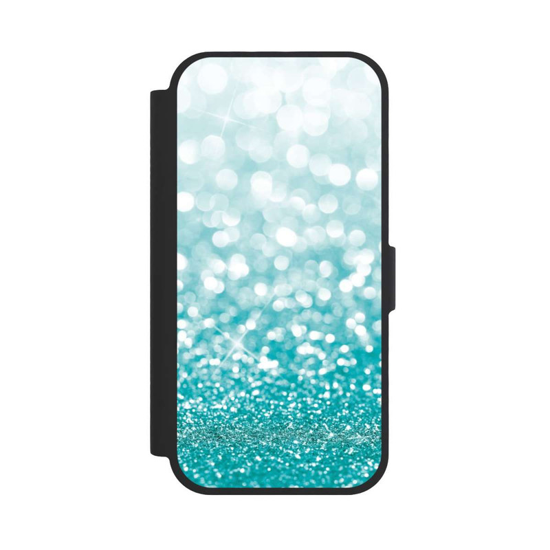 iPhone 17 NIVOflip Petrol Glitzer Look