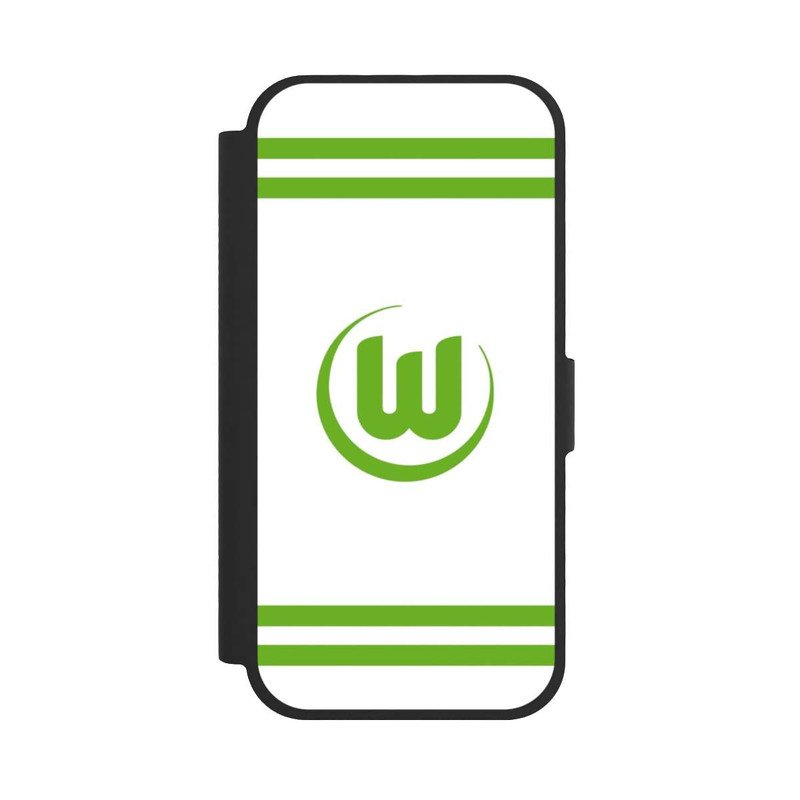 iPhone 17 NIVOflip VfL Wolfsburg Banderole Weiß