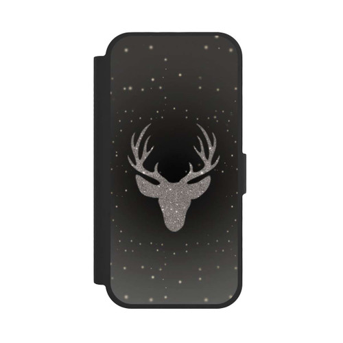 Apple iPhone 17 NIVOflip Hirsch Glitzer Look