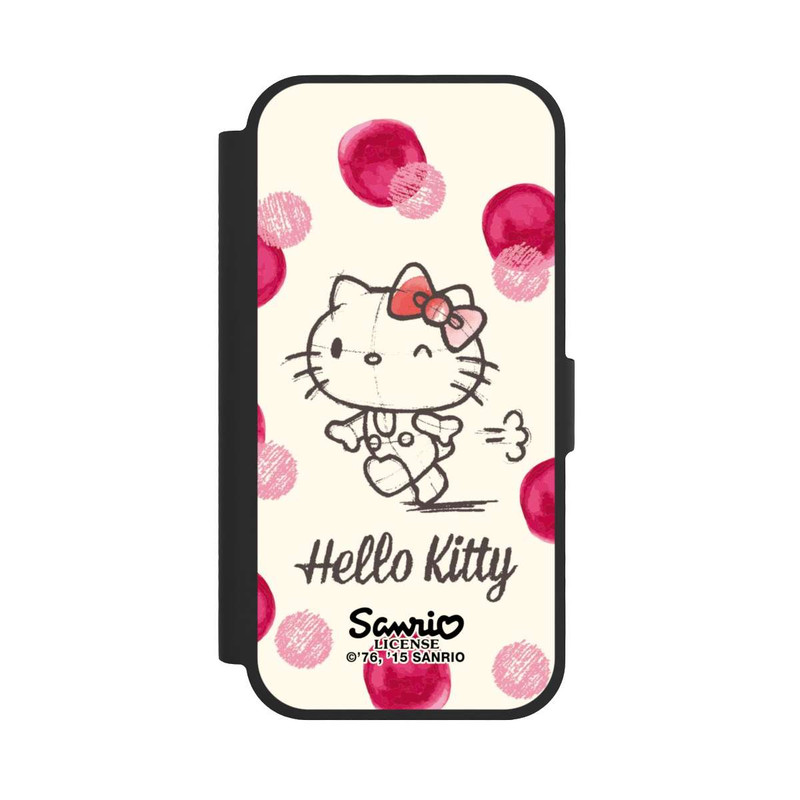 iPhone 17 NIVOflip Hello Kitty - Points roses