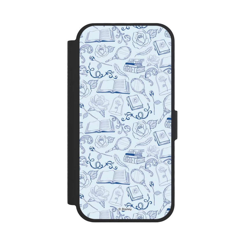 iPhone 17 NIVOflip La Belle et la Bête Motif Bleu