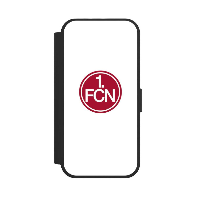 iPhone 17 NIVOflip Weiß mit FCN Logo