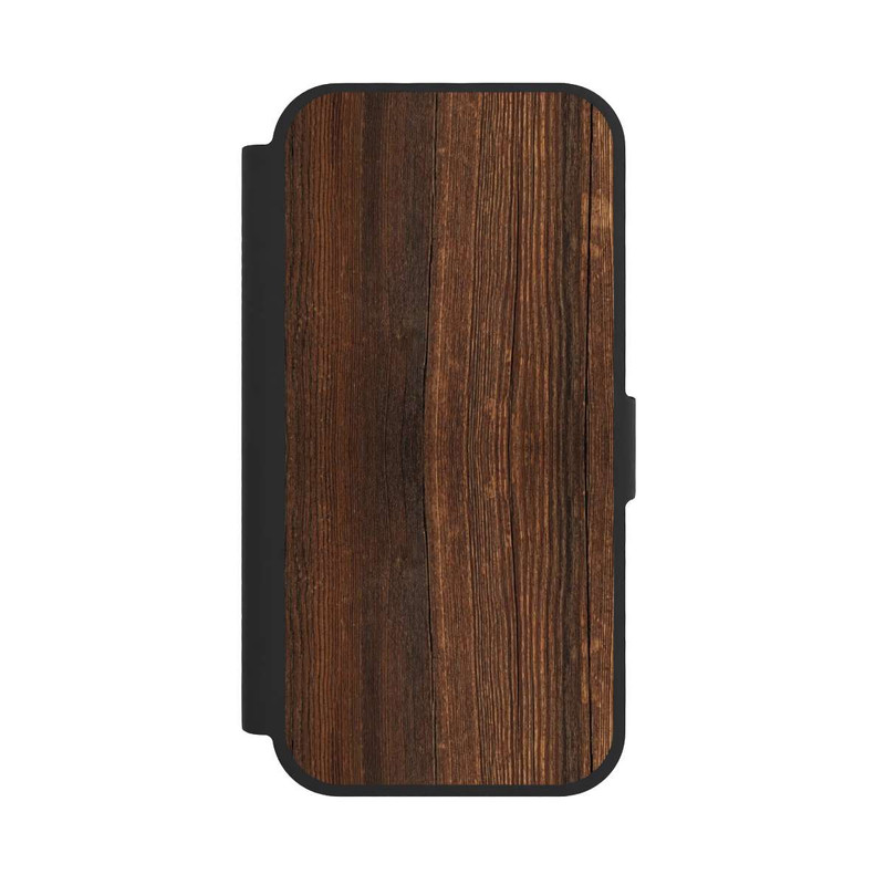 iPhone 17 NIVOflip Nußbaum Holzlook