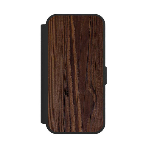 Apple iPhone 17 NIVOflip Maserung Holzlook