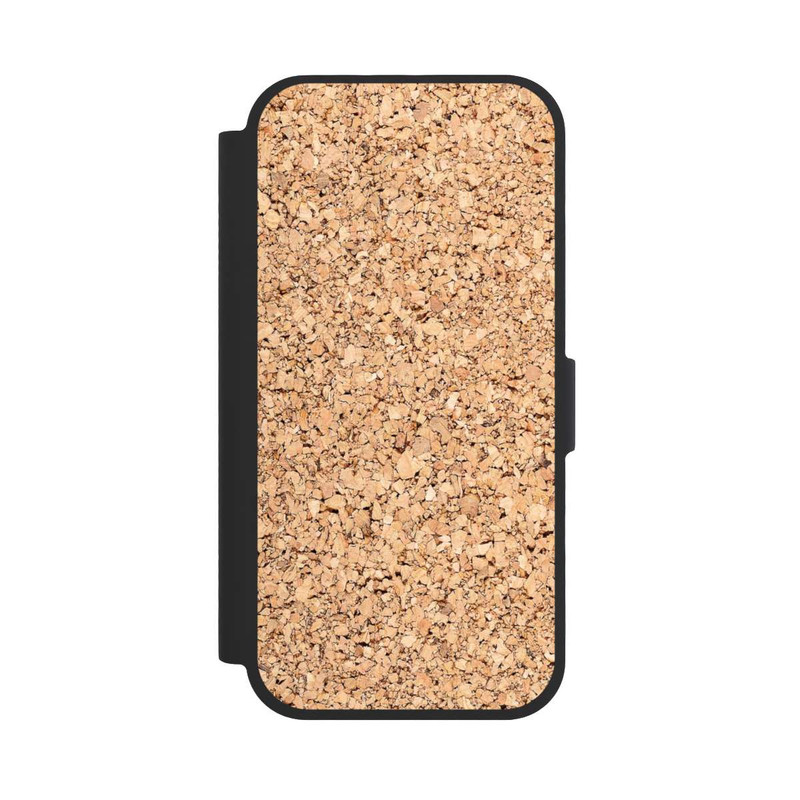 iPhone 17 NIVOflip Kork Holzlook
