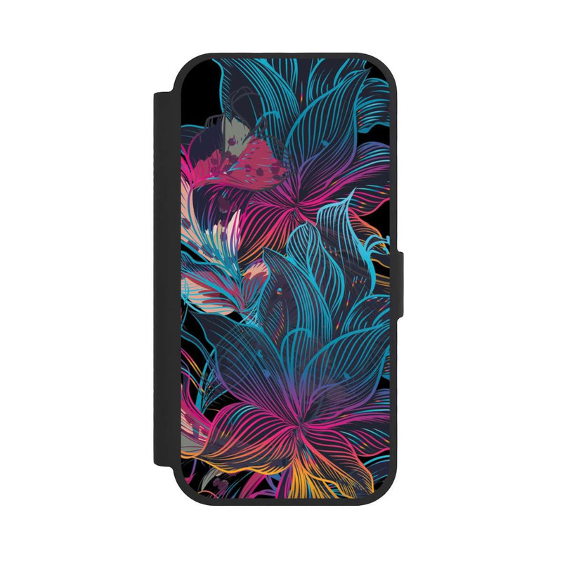 iPhone 17 NIVOflip Le pouvoir des fleurs néon