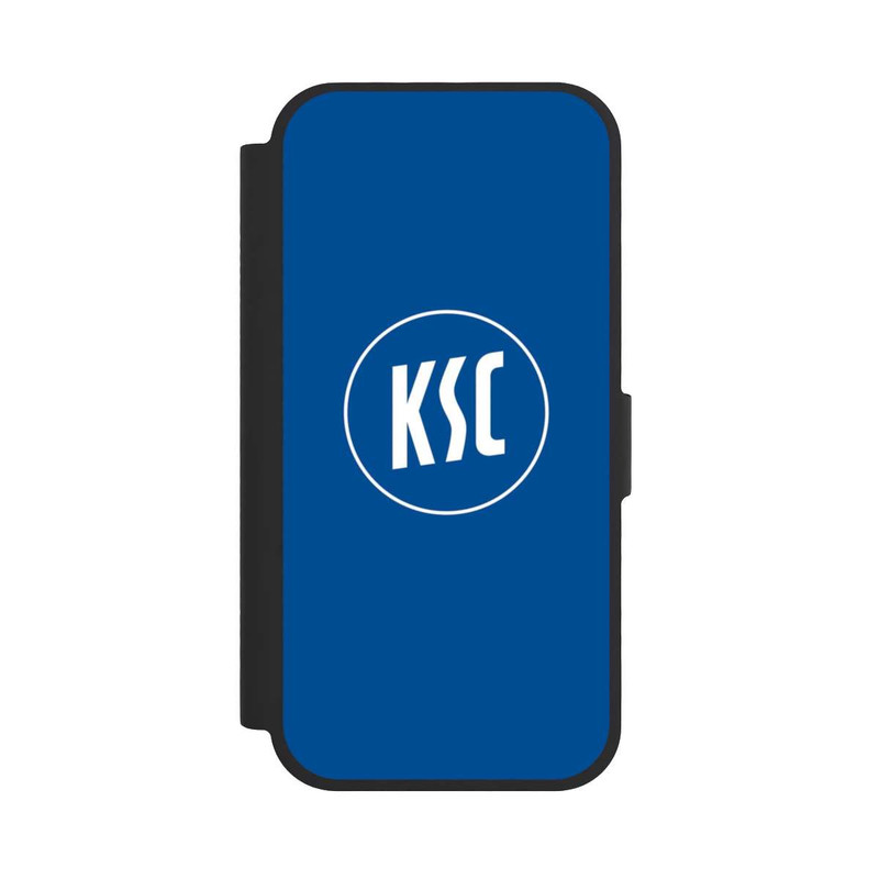 iPhone 17 NIVOflip KSC Logo auf Blau