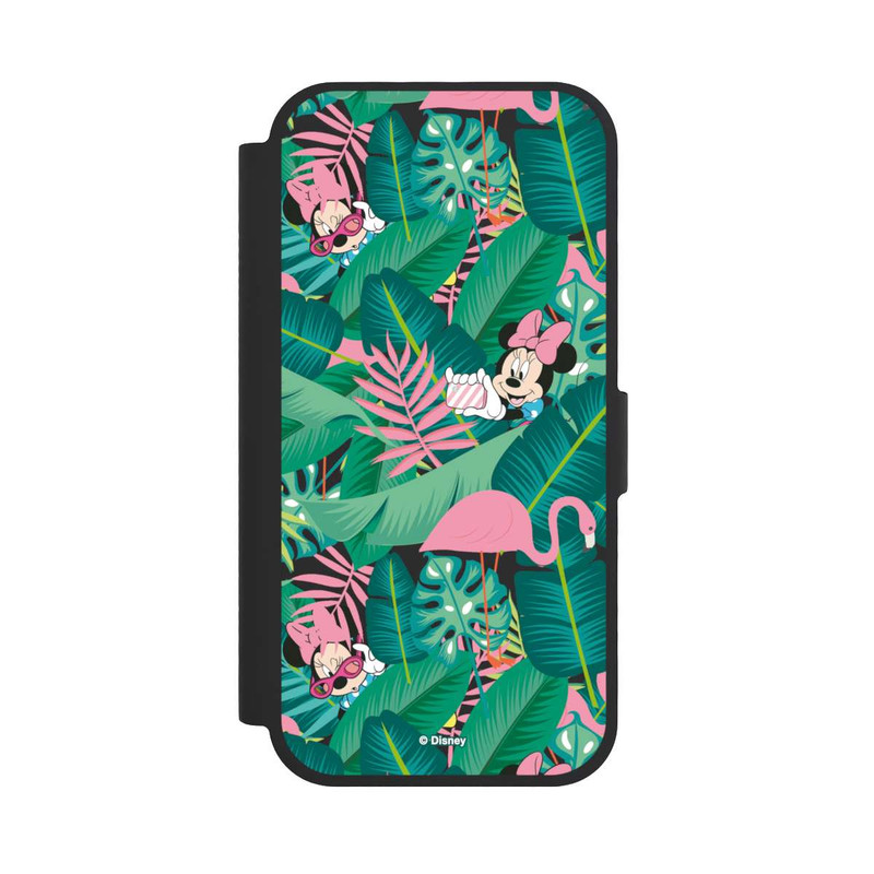iPhone 17 NIVOflip Minnie Summer Palmblätter ohne Hintergrund