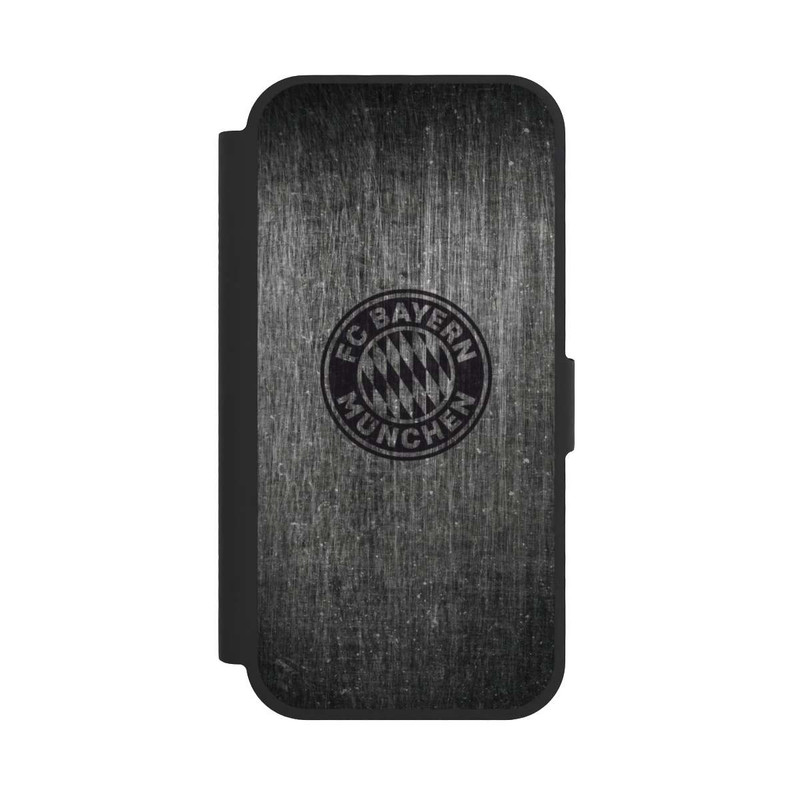 iPhone 17 NIVOflip Metal look FCB Logo plain