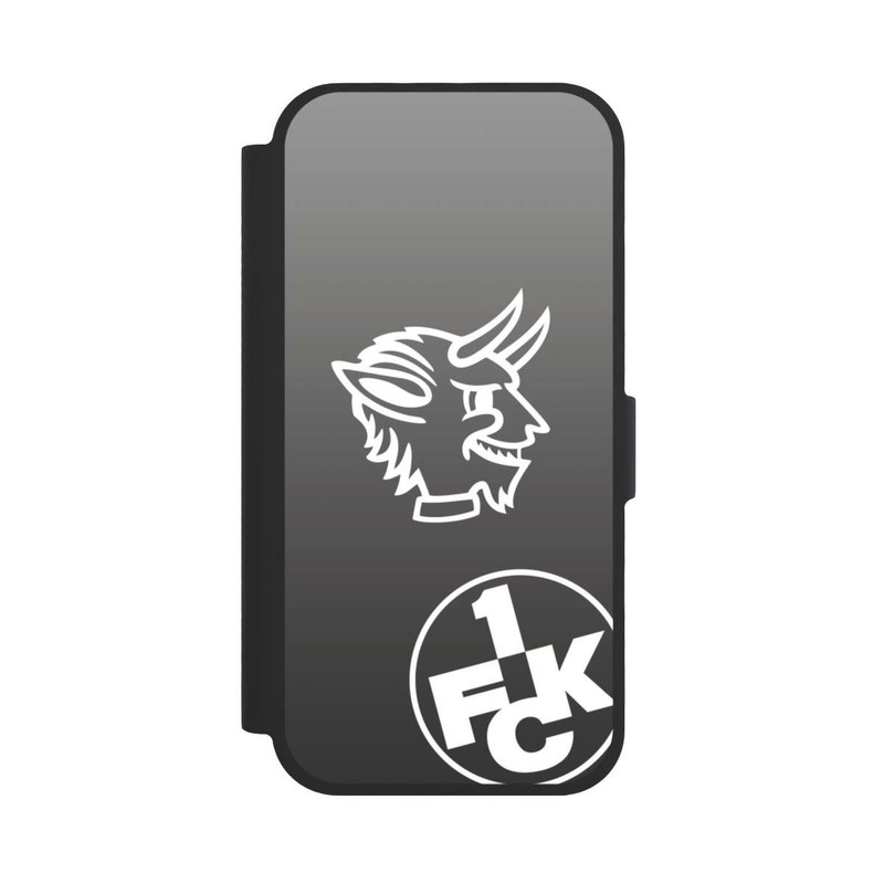 iPhone 17 NIVOflip Teufelskopf FCK auf Schwarz