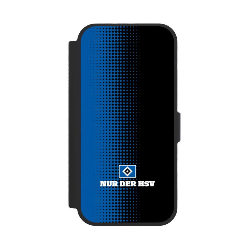 iPhone 17 NIVOflip Nur der HSV - Rautenraster Schwarz