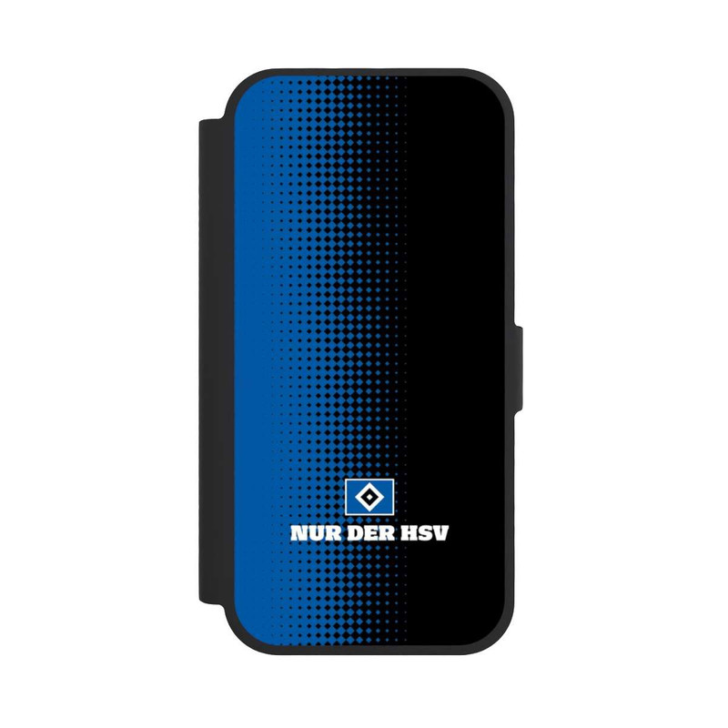iPhone 17 NIVOflip Nur der HSV - Rautenraster Schwarz